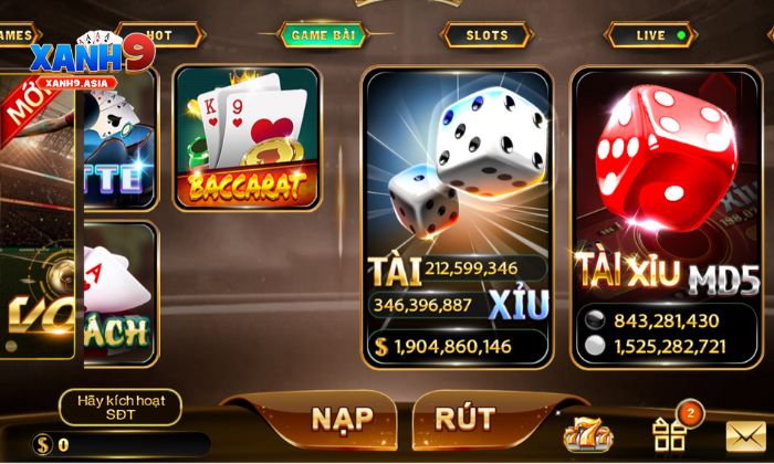 Hướng dẫn tham gia chơi Baccarat tại Xanh9