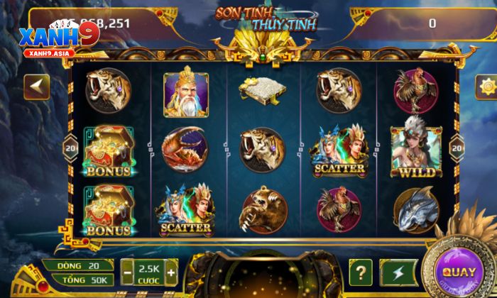 Luật chơi cơ bản trong game sơn tinh thủy tinh tại Xanh9
