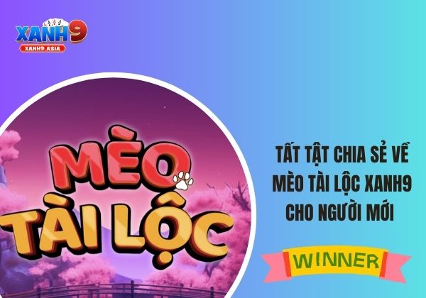 mèo tài lộc xanh9