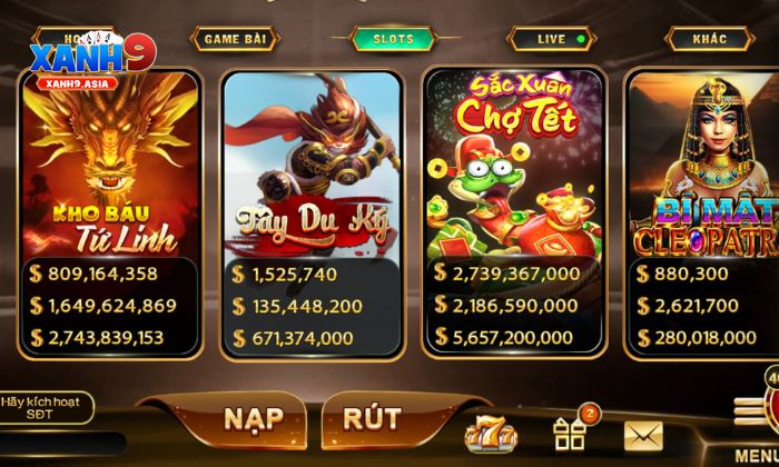 tây du ký Xanh9 Các bước tham gia Tây Du Ký tại Xanh9