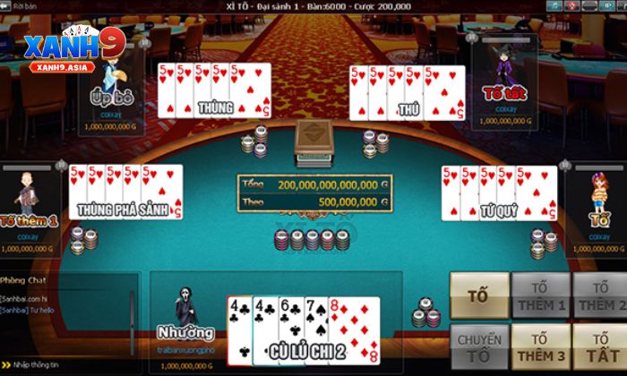 Xì tố Xanh9 Giới thiệu đôi nét về game bài xì tố Xanh9